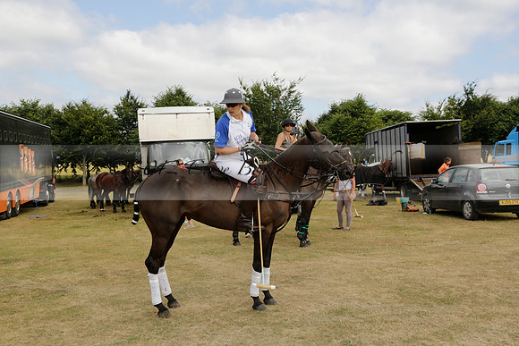 Cowdray Vikings v Los Hamblinos in the Bloom British Ladies Open Championship polo match 2013.07.20