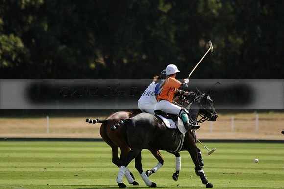 Cowdray Vikings v Los Hamblinos in the Bloom British Ladies Open Championship polo match 2013.07.20