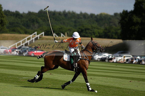 Cowdray Vikings v Los Hamblinos in the Bloom British Ladies Open Championship polo match 2013.07.20