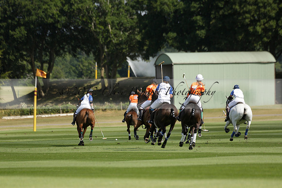 Cowdray Vikings v Los Hamblinos in the Bloom British Ladies Open Championship polo match 2013.07.20