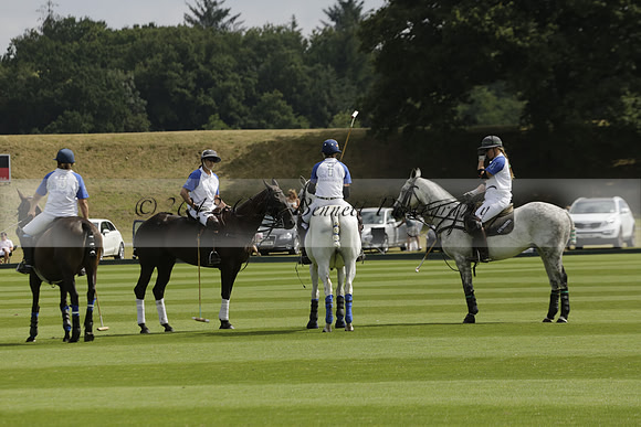 Cowdray Vikings v Los Hamblinos in the Bloom British Ladies Open Championship polo match 2013.07.20