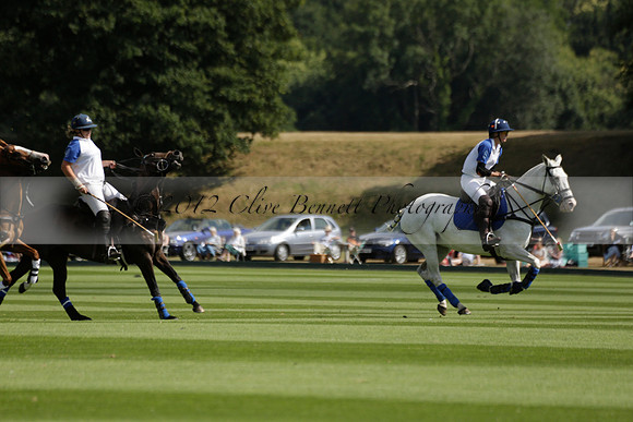 Cowdray Vikings v Los Hamblinos in the Bloom British Ladies Open Championship polo match 2013.07.20