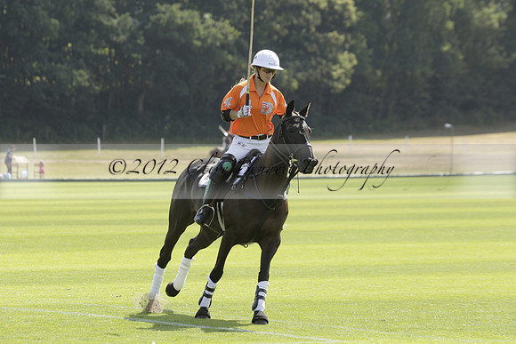 Cowdray Vikings v Los Hamblinos in the Bloom British Ladies Open Championship polo match 2013.07.20