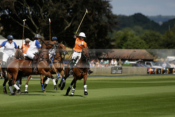 Cowdray Vikings v Los Hamblinos in the Bloom British Ladies Open Championship polo match 2013.07.20
