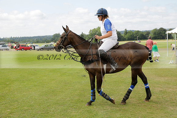 Cowdray Vikings v Los Hamblinos in the Bloom British Ladies Open Championship polo match 2013.07.20
