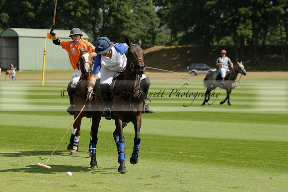 Cowdray Vikings v Los Hamblinos in the Bloom British Ladies Open Championship polo match 2013.07.20
