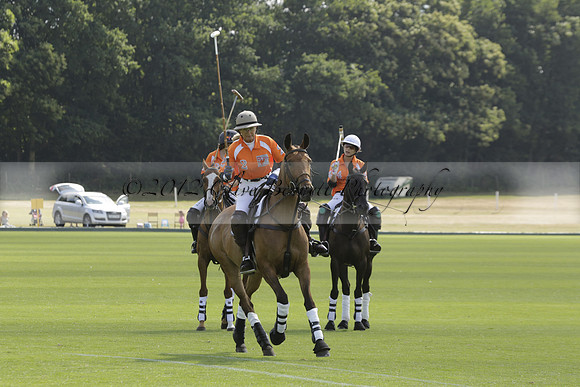 Cowdray Vikings v Los Hamblinos in the Bloom British Ladies Open Championship polo match 2013.07.20