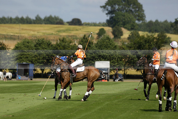 Cowdray Vikings v Los Hamblinos in the Bloom British Ladies Open Championship polo match 2013.07.20