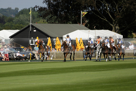 Cowdray Vikings v Los Hamblinos in the Bloom British Ladies Open Championship polo match 2013.07.20