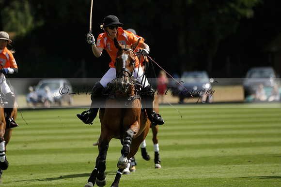 Cowdray Vikings v Los Hamblinos in the Bloom British Ladies Open Championship polo match 2013.07.20