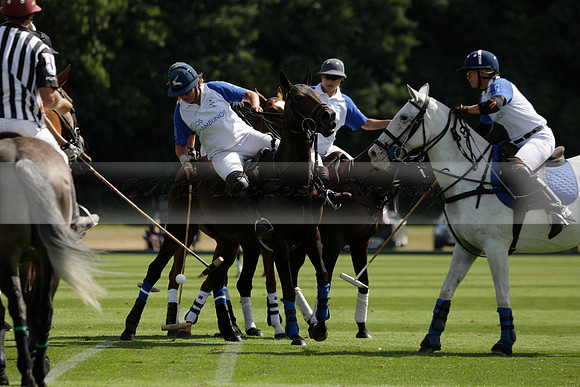 Cowdray Vikings v Los Hamblinos in the Bloom British Ladies Open Championship polo match 2013.07.20