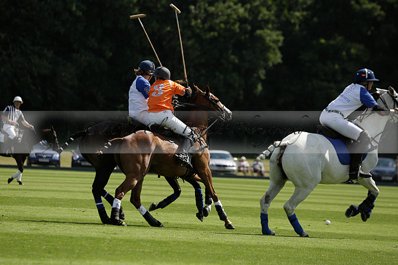 Cowdray Vikings v Los Hamblinos in the Bloom British Ladies Open Championship polo match 2013.07.20