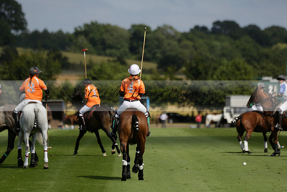 Cowdray Vikings v Los Hamblinos in the Bloom British Ladies Open Championship polo match 2013.07.20