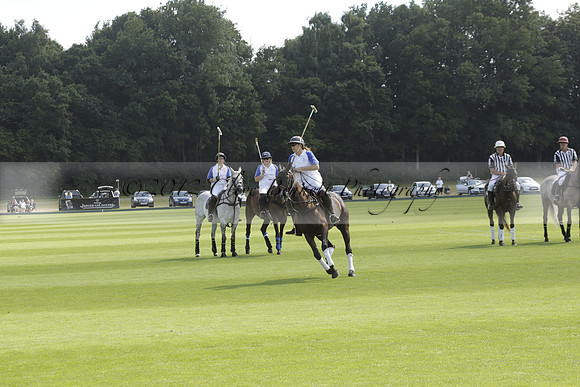 Cowdray Vikings v Los Hamblinos in the Bloom British Ladies Open Championship polo match 2013.07.20