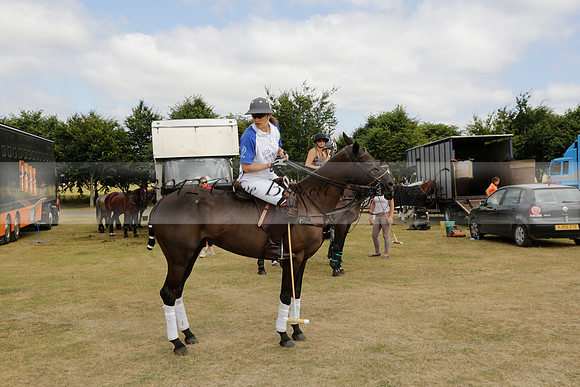Cowdray Vikings v Los Hamblinos in the Bloom British Ladies Open Championship polo match 2013.07.20