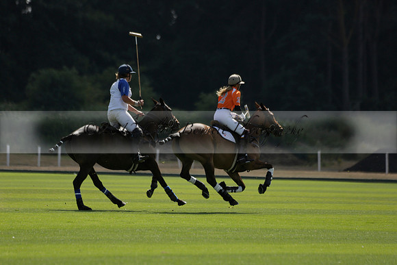 Cowdray Vikings v Los Hamblinos in the Bloom British Ladies Open Championship polo match 2013.07.20