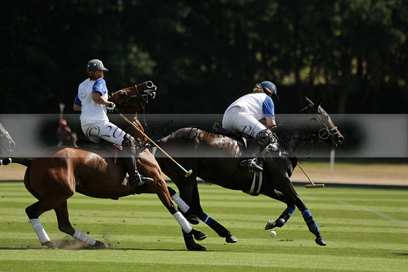 Cowdray Vikings v Los Hamblinos in the Bloom British Ladies Open Championship polo match 2013.07.20