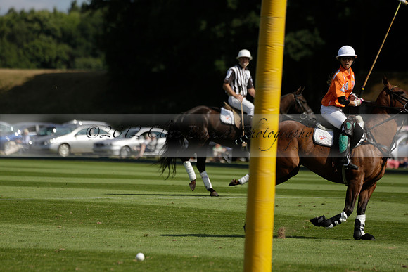 Cowdray Vikings v Los Hamblinos in the Bloom British Ladies Open Championship polo match 2013.07.20