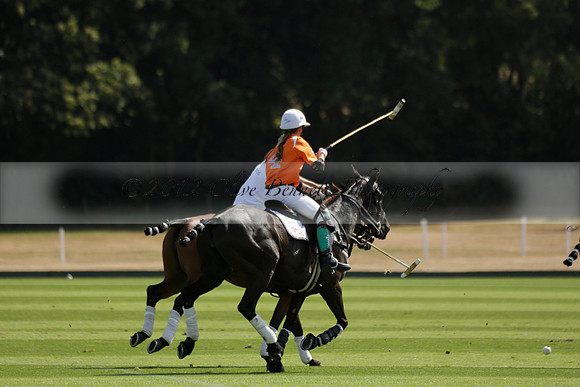 Cowdray Vikings v Los Hamblinos in the Bloom British Ladies Open Championship polo match 2013.07.20