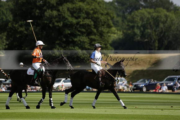 Cowdray Vikings v Los Hamblinos in the Bloom British Ladies Open Championship polo match 2013.07.20