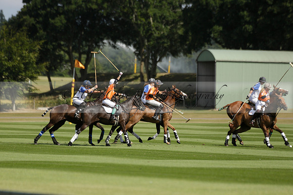 Cowdray Vikings v Los Hamblinos in the Bloom British Ladies Open Championship polo match 2013.07.20