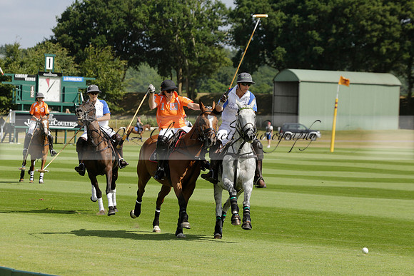 Cowdray Vikings v Los Hamblinos in the Bloom British Ladies Open Championship polo match 2013.07.20