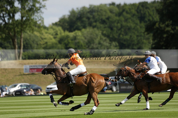 Cowdray Vikings v Los Hamblinos in the Bloom British Ladies Open Championship polo match 2013.07.20