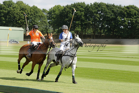 Cowdray Vikings v Los Hamblinos in the Bloom British Ladies Open Championship polo match 2013.07.20