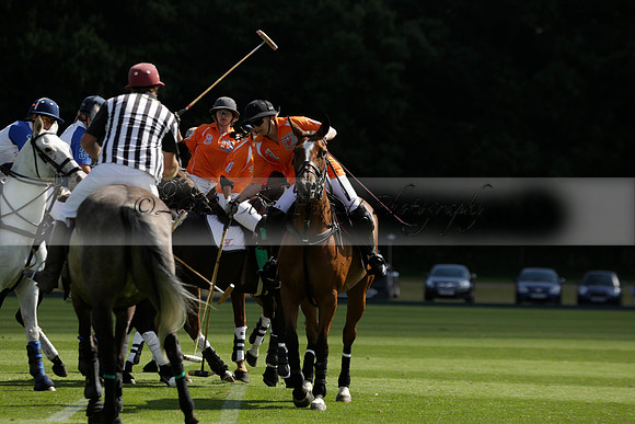 Cowdray Vikings v Los Hamblinos in the Bloom British Ladies Open Championship polo match 2013.07.20