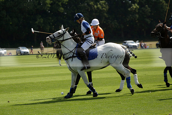 Cowdray Vikings v Los Hamblinos in the Bloom British Ladies Open Championship polo match 2013.07.20
