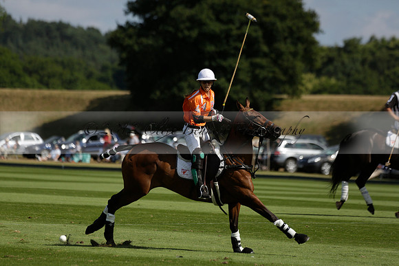Cowdray Vikings v Los Hamblinos in the Bloom British Ladies Open Championship polo match 2013.07.20