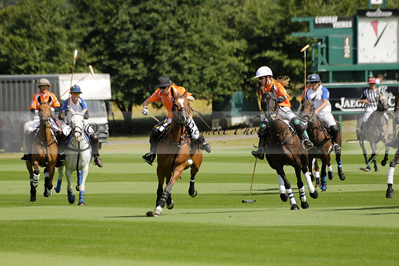Cowdray Vikings v Los Hamblinos in the Bloom British Ladies Open Championship polo match 2013.07.20