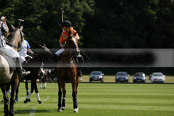 Cowdray Vikings v Los Hamblinos in the Bloom British Ladies Open Championship polo match 2013.07.20