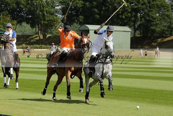 Cowdray Vikings v Los Hamblinos in the Bloom British Ladies Open Championship polo match 2013.07.20