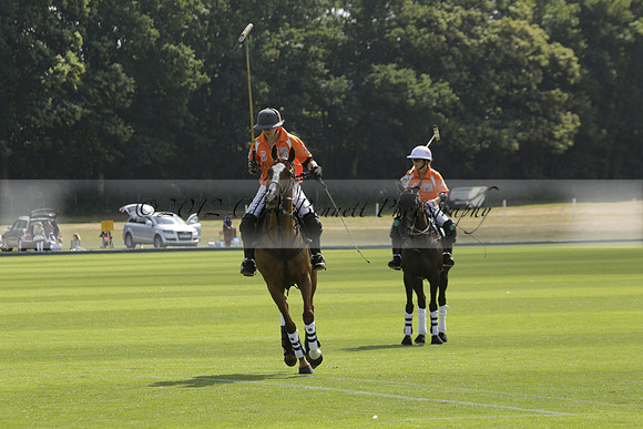 Cowdray Vikings v Los Hamblinos in the Bloom British Ladies Open Championship polo match 2013.07.20