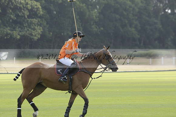 Cowdray Vikings v Los Hamblinos in the Bloom British Ladies Open Championship polo match 2013.07.20