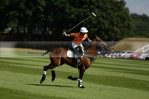 Cowdray Vikings v Los Hamblinos in the Bloom British Ladies Open Championship polo match 2013.07.20