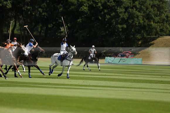 Cowdray Vikings v Los Hamblinos in the Bloom British Ladies Open Championship polo match 2013.07.20