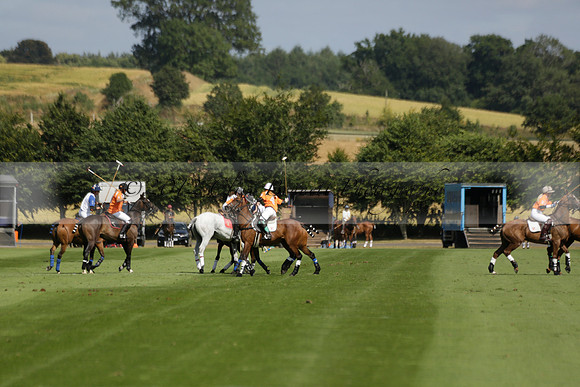 Cowdray Vikings v Los Hamblinos in the Bloom British Ladies Open Championship polo match 2013.07.20