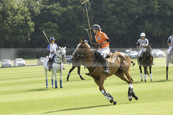 Cowdray Vikings v Los Hamblinos in the Bloom British Ladies Open Championship polo match 2013.07.20