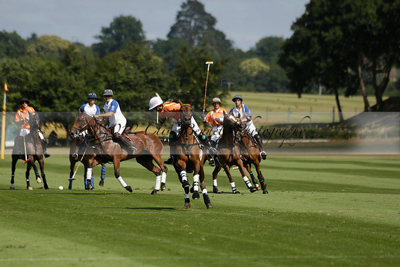 Cowdray Vikings v Los Hamblinos in the Bloom British Ladies Open Championship polo match 2013.07.20