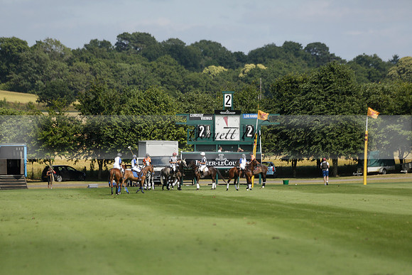 Cowdray Vikings v Los Hamblinos in the Bloom British Ladies Open Championship polo match 2013.07.20