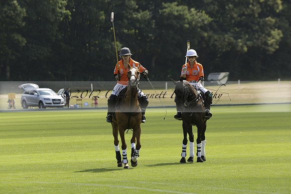 Cowdray Vikings v Los Hamblinos in the Bloom British Ladies Open Championship polo match 2013.07.20