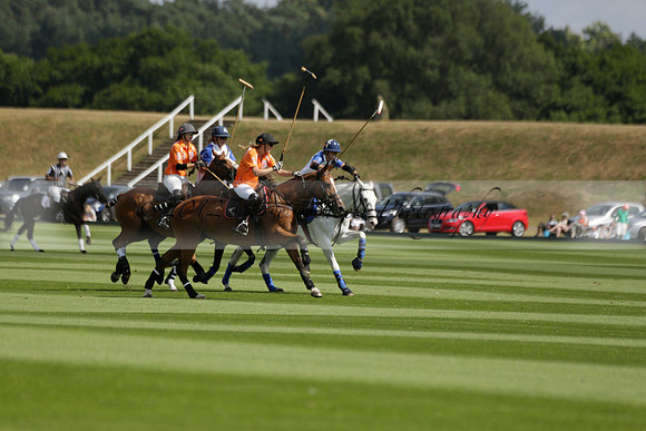 Cowdray Vikings v Los Hamblinos in the Bloom British Ladies Open Championship polo match 2013.07.20