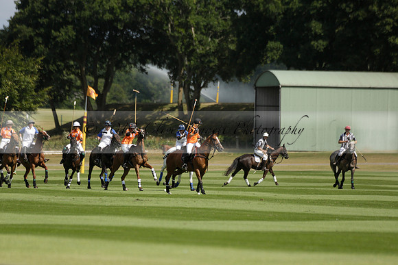Cowdray Vikings v Los Hamblinos in the Bloom British Ladies Open Championship polo match 2013.07.20