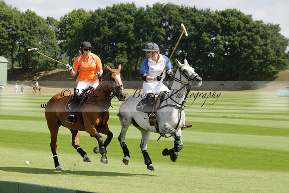 Cowdray Vikings v Los Hamblinos in the Bloom British Ladies Open Championship polo match 2013.07.20