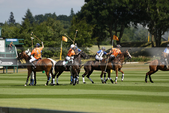 Cowdray Vikings v Los Hamblinos in the Bloom British Ladies Open Championship polo match 2013.07.20