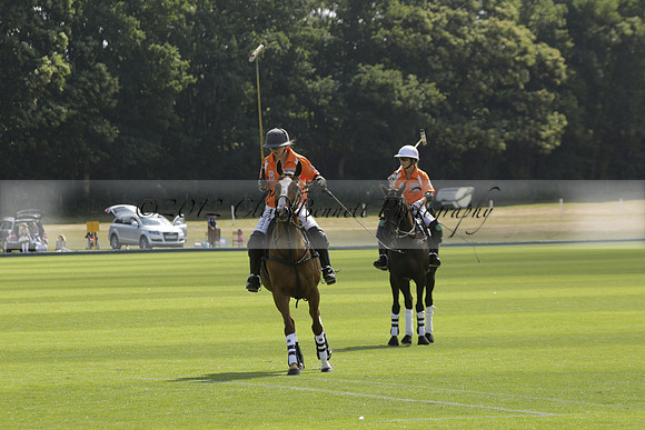 Cowdray Vikings v Los Hamblinos in the Bloom British Ladies Open Championship polo match 2013.07.20
