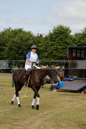 Cowdray Vikings v Los Hamblinos in the Bloom British Ladies Open Championship polo match 2013.07.20