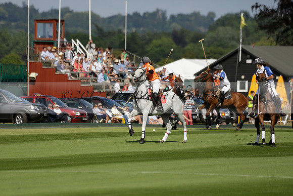 Cowdray Vikings v Los Hamblinos in the Bloom British Ladies Open Championship polo match 2013.07.20